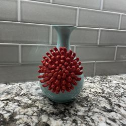 Anthropologie Ceramic Flower Vase 