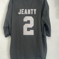 Ashton Jeanty #2 Raiders Black Jersey New Size XXXXL