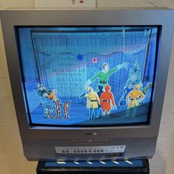 Toshiba MD20P1 20 inch CRT Color TV DVD Combo Retro Gaming 