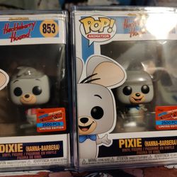 Huckleberry Hound Dixie & Pixie Nycc Exclusive Funko Pops