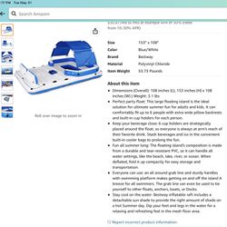  Bestway Hydro Tropical Breeze Raft