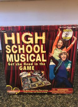 New high school musical board game zac efron