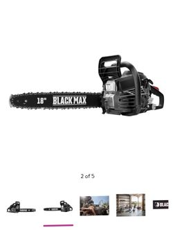 18- inch gas chainsaw