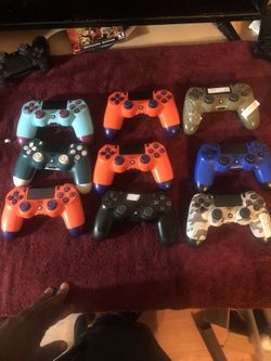 As is playstation 4 controllers