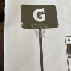 Gatorade Basketball Hoop
