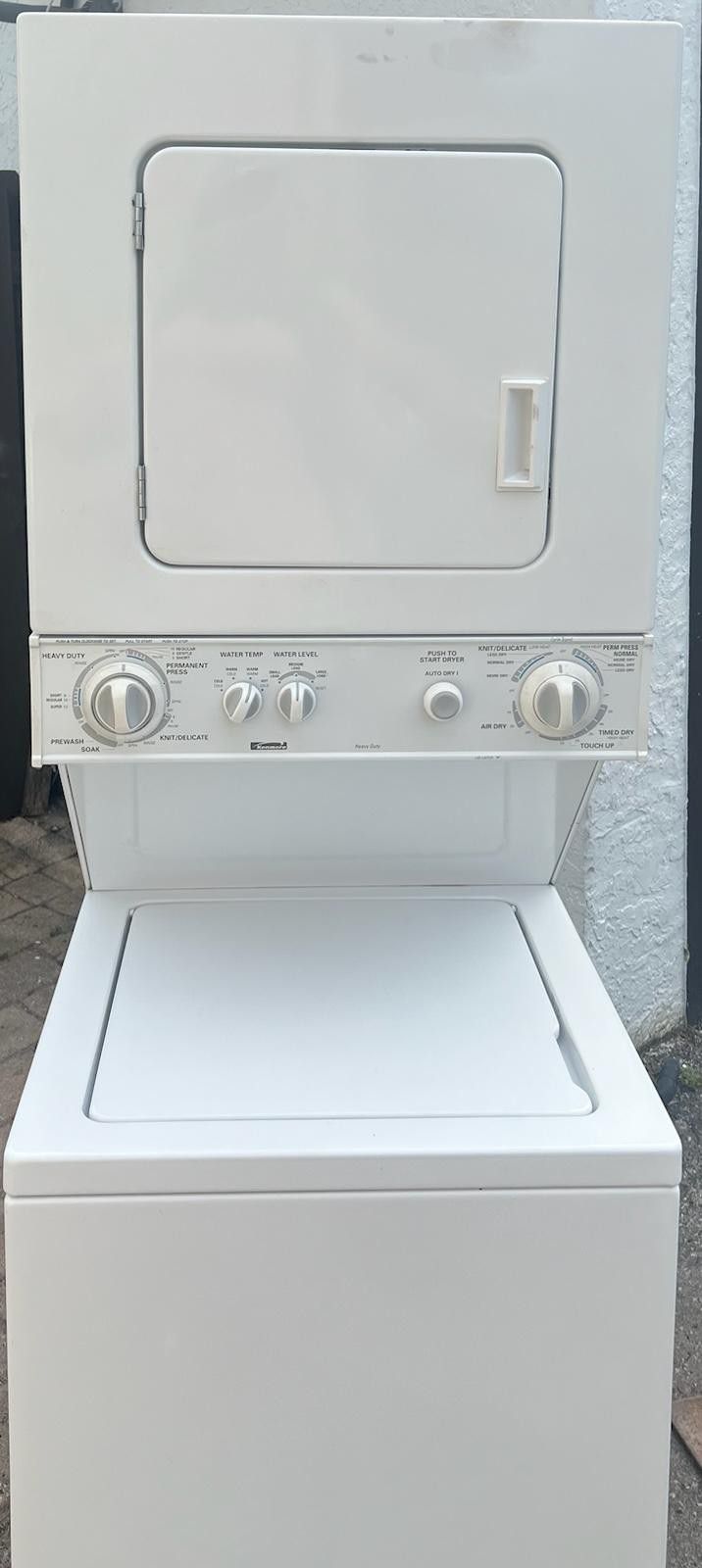 Kenmore STACKABLE WASHER & DRYER 24"Wide 