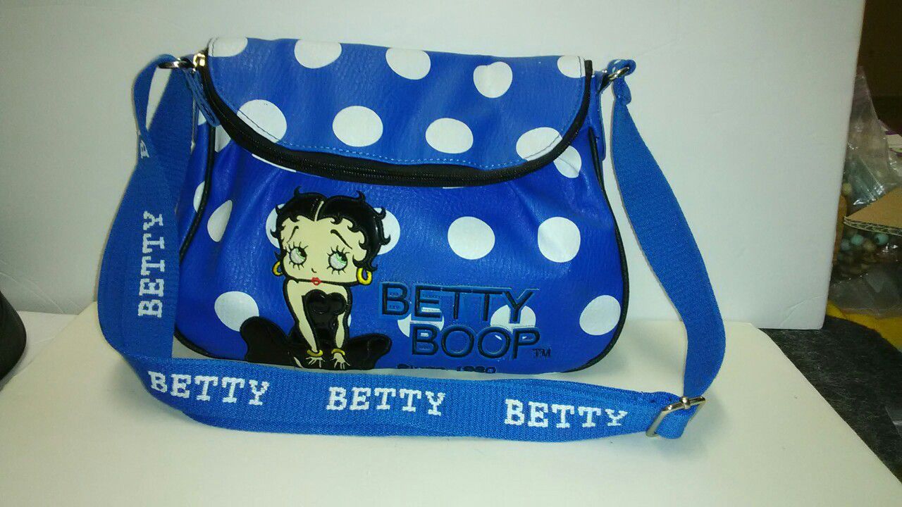 Brand New w/o Tags Betty Boop Blue White polka-dot Black for Sale in  Modesto, CA - OfferUp