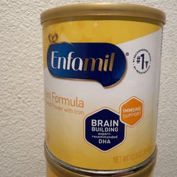 Enfamil cans $13