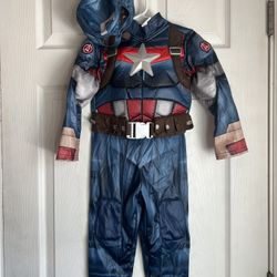 Toddler Captain America Costume