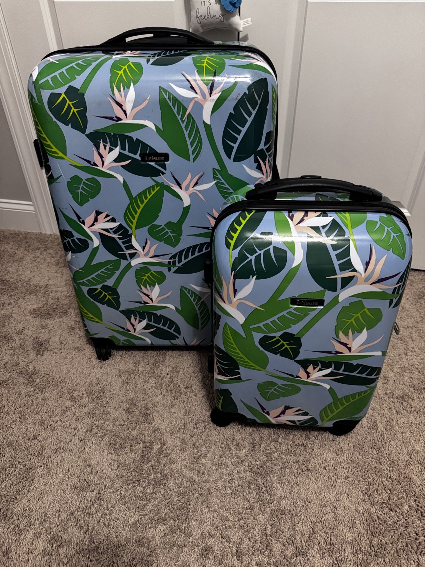 Hard Shell 2 Piece Matching luggage