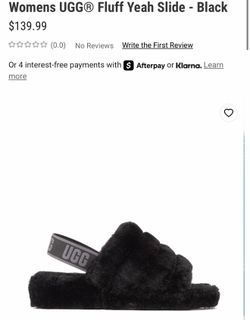 Women’s UGG Fluff Yeah Slide - black