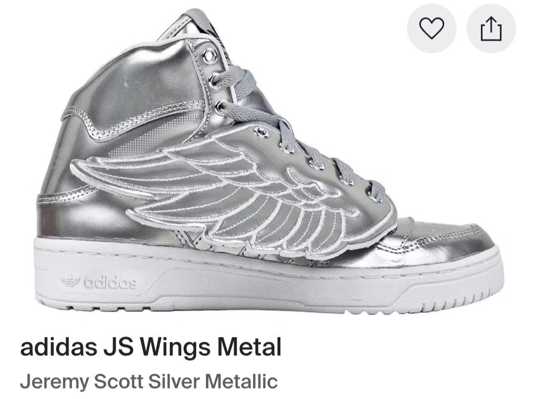 Adidas JS Wings Metal Metallic