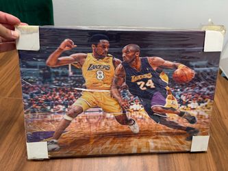 Kobe Bryant Lakers #8 and #24 Canvas Print
