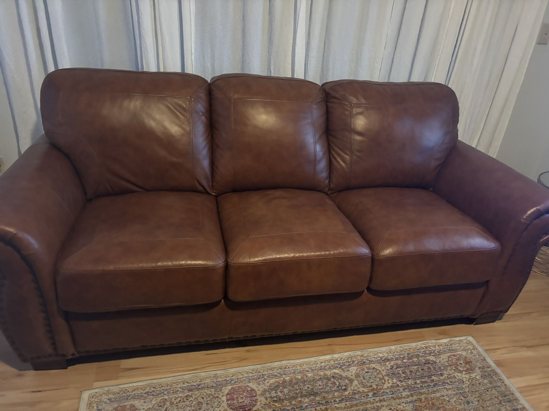 Genuine Leather American Furniture Whiskey Couch