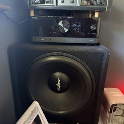 18 Inch Passive Subwoofer. Like New. Skar SDR Loaded