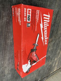 Milwakee Hackzall M18 Brand New
