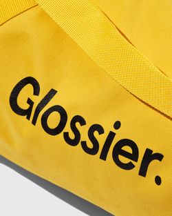 Glossier Sunshine Yellow Duffel Overnight Travel Bag Sold Out Limited Edition for Sale in Mount Vernon WA OfferUp