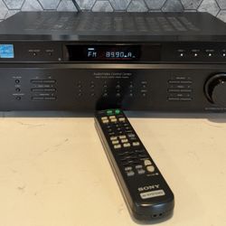 High Power Sony Stereo Receiver with Remote 