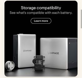 Enphase battery bank