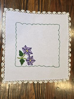 Crosstitch Tortilla Warmer/Servilleta