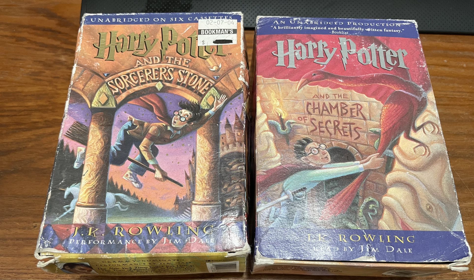 Audio Books On Tape. Harry Potter 