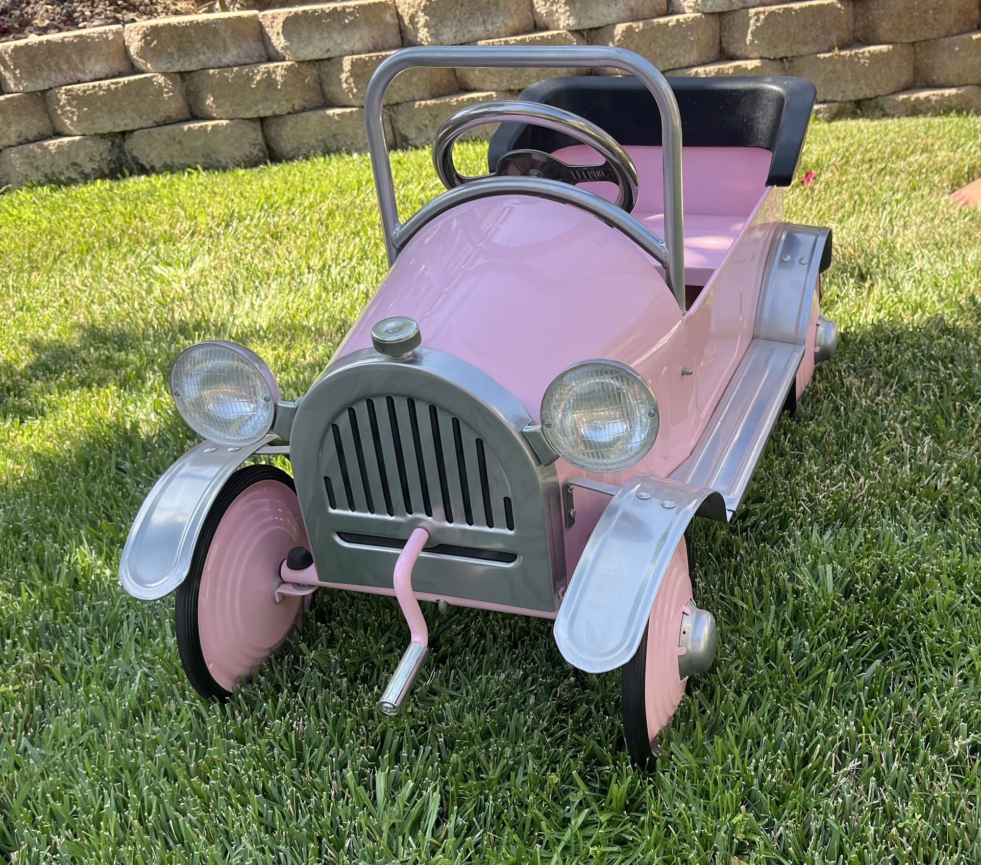 Pink Peddle Car