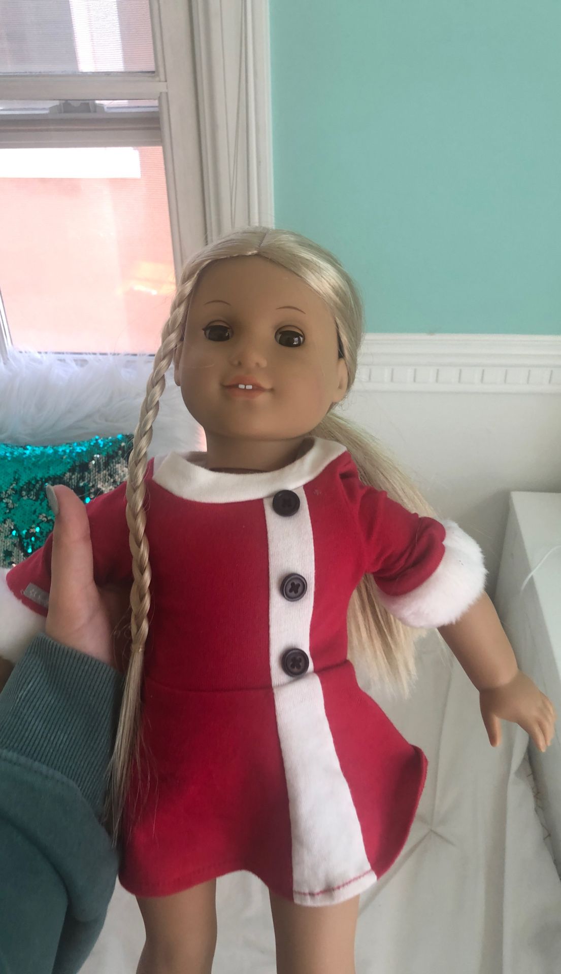 Authentic Julie American Girl doll Julie Dress and hair tie included!