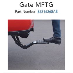 Ram 1500 Multifunction tailgate Folding Step - OEM