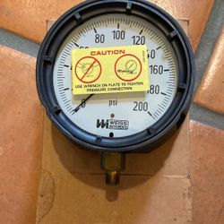 WEISS INSTRUMENTS PRESSURE GAUGE