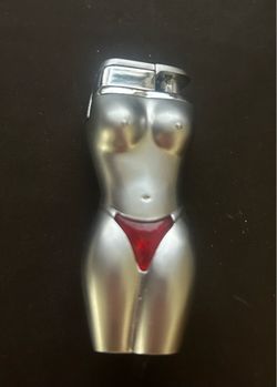 Collectible vintage women style gas lighter