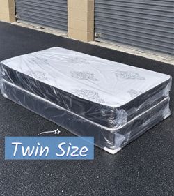 New Twin Size Mattress and Box Spring Set