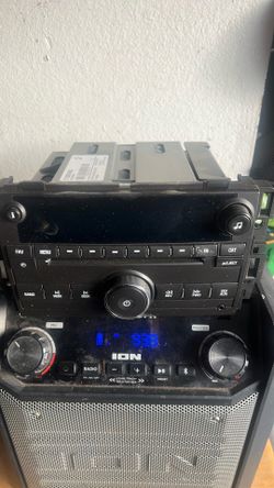 Silverado original stereo