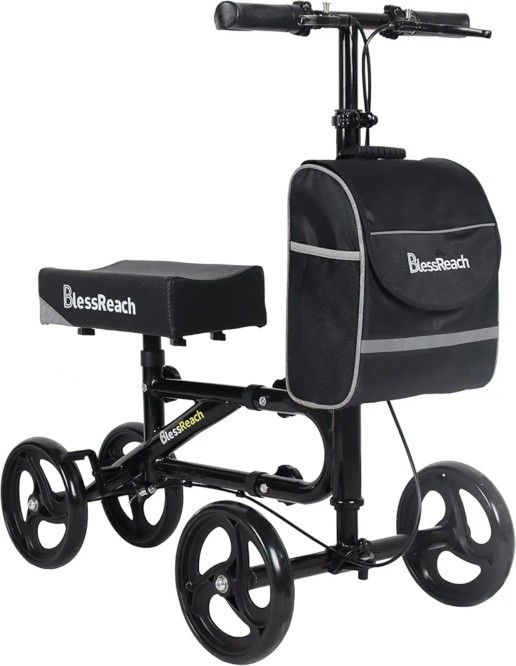 Knee Support Scooter With Braking