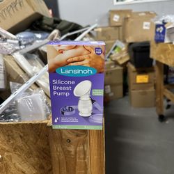 Lansinoh Silicone Breast Pump & Breast Milk Catcher 