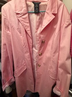 George Stretch Pink Blazer Jacket