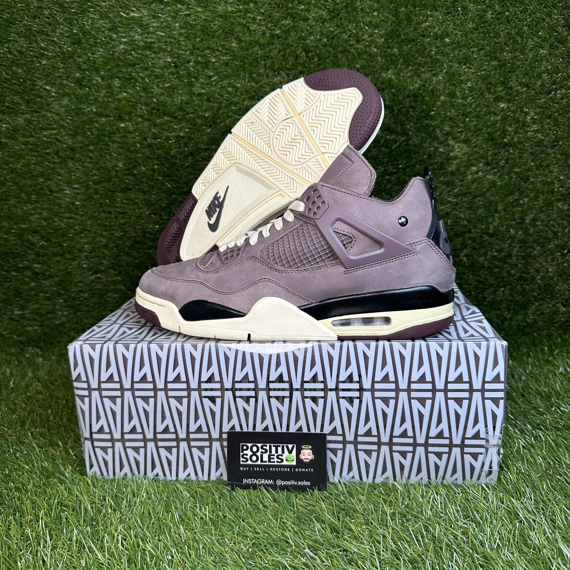 Air Jordan 4 Violet Ore A Ma Maniere