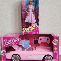 Barbie The Movie Doll + Corvette!