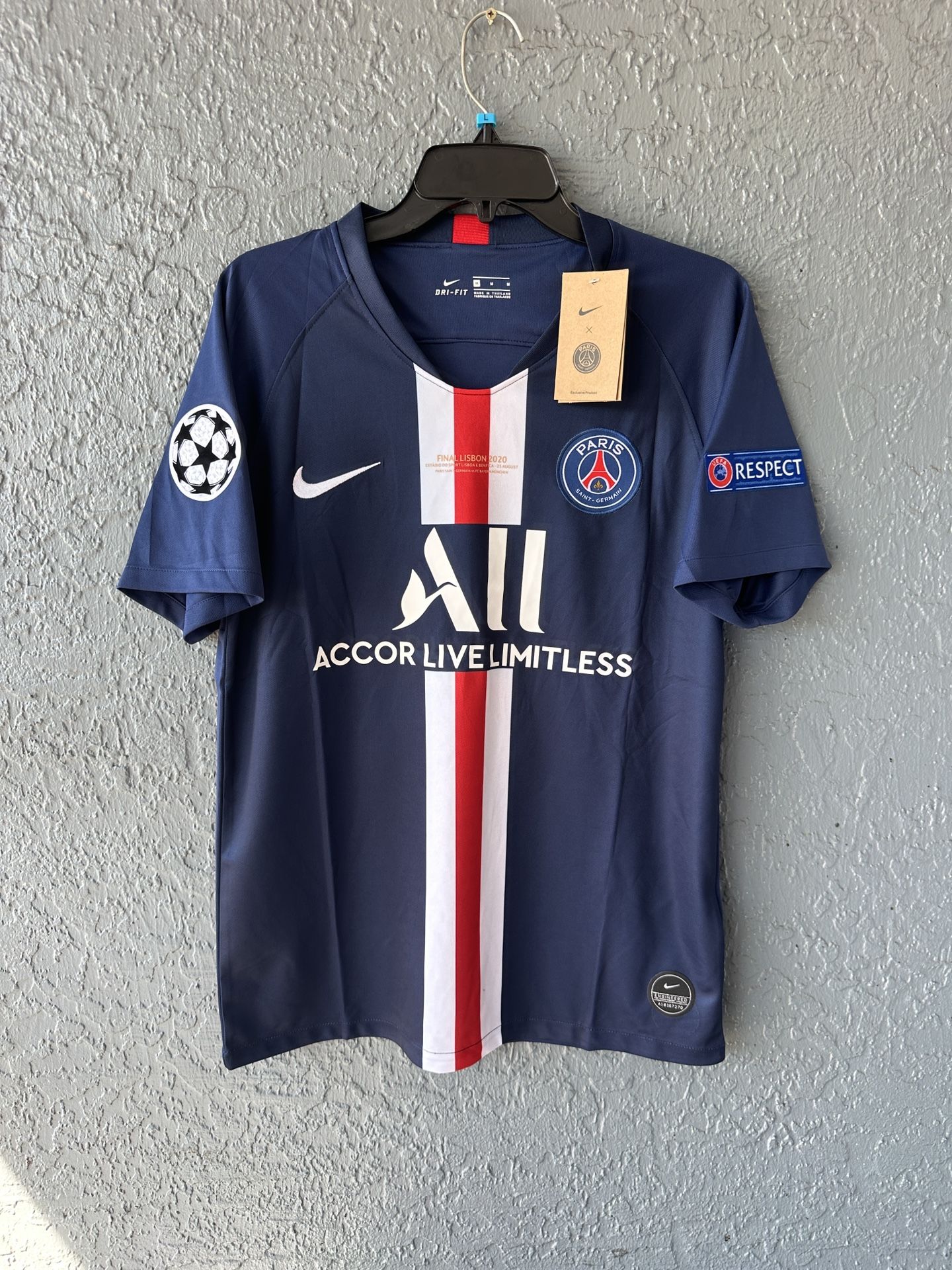 PSG Neymar Soccer Jersey Final 2020
