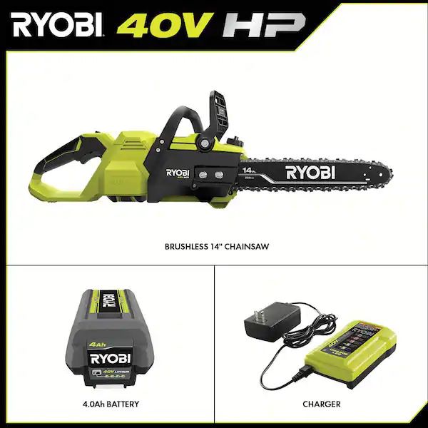 RYOBI 40V HP high performance advanced technology BRUSHLESS home depot