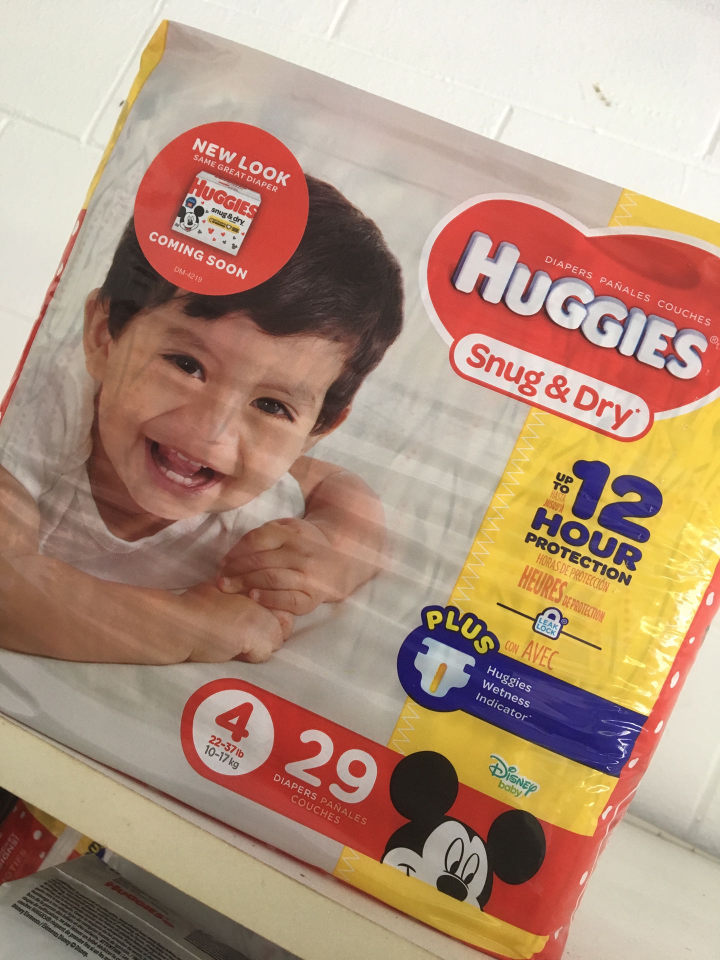 Huggies Diapers Size 4 - 4 for $20
