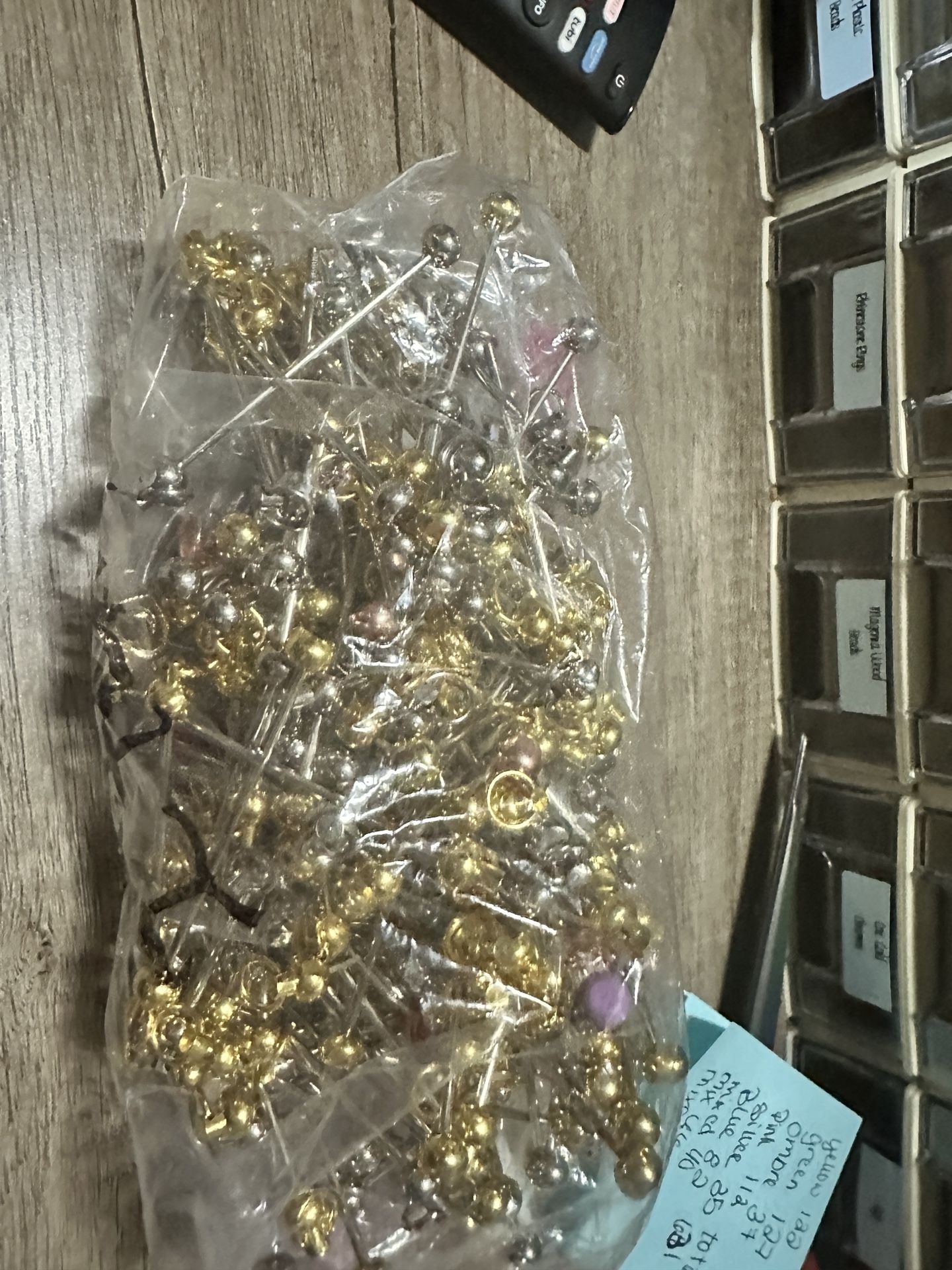 Beadable Bar Keychain