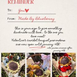 Flower Bouquet Valentines Day 