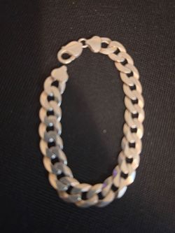 Italy sliver necklace and bracelet
