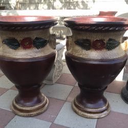 New Flower Pots Made Out Of Clay 