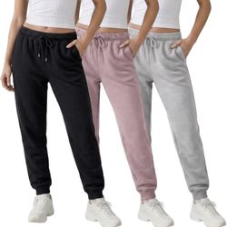 Size: Large - Sweatpants - Mauve
