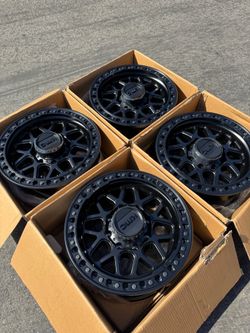 KMC KM549 GRS 8x180 18" Satin Black Wheels