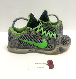 Nike Kobe 10 Elite Flyknit iD Low ‘Grey Green’ (802817 004) Shoes Size: 10.5 M