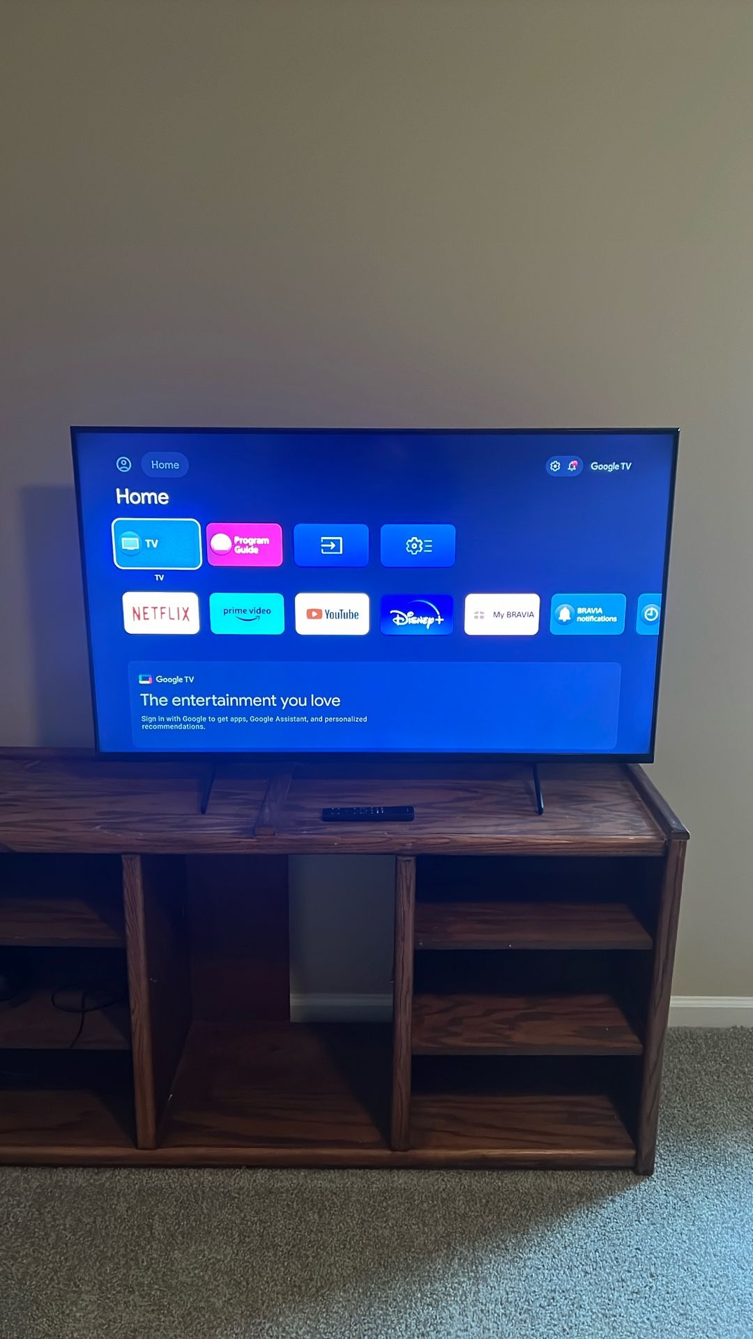 Sony Bravia 50in. X85k 4k HDR