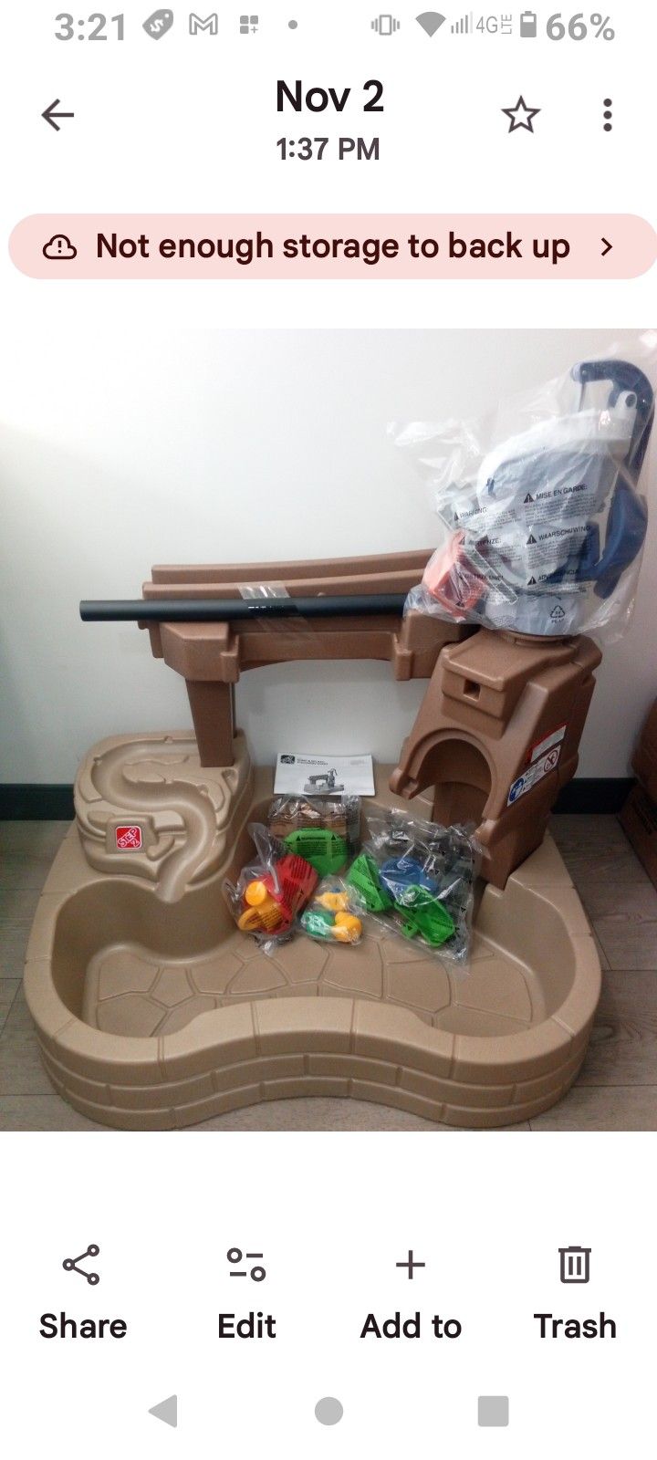 Kids Step 2 Water Set For Sale