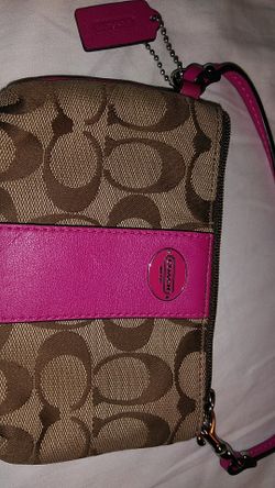 Coach wristlet